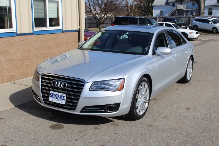 2013 Audi A8 L 4dr Sdn 4.0L, available for sale in East Windsor, Connecticut | Century Auto And Truck. East Windsor, Connecticut