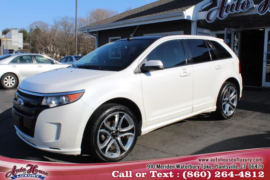 2013 Ford Edge 4dr Sport AWD, available for sale in Plantsville, Connecticut | Auto House of Luxury. Plantsville, Connecticut 2013 Ford Edge 4dr Sport AWD, available for sale in Plantsville, Connecticut | Auto House of Luxury. Plantsville, Connecticut