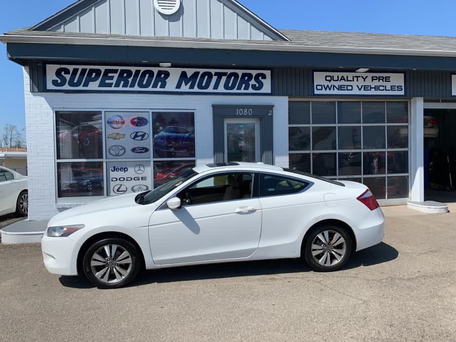 2010 Honda Accord Cpe EX-L 2dr I4 Auto EX-L PZEV, available for sale in Milford, Connecticut | Superior Motors LLC. Milford, Connecticut