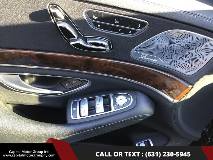 2015 Mercedes-Benz S-Class 4dr Sdn S550 4MATIC, available for sale in Medford, New York | Capital Motor Group Inc. Medford, New York 2015 Mercedes-Benz S-Class 4dr Sdn S550 4MATIC, available for sale in Medford, New York | Capital Motor Group Inc. Medford, New York
