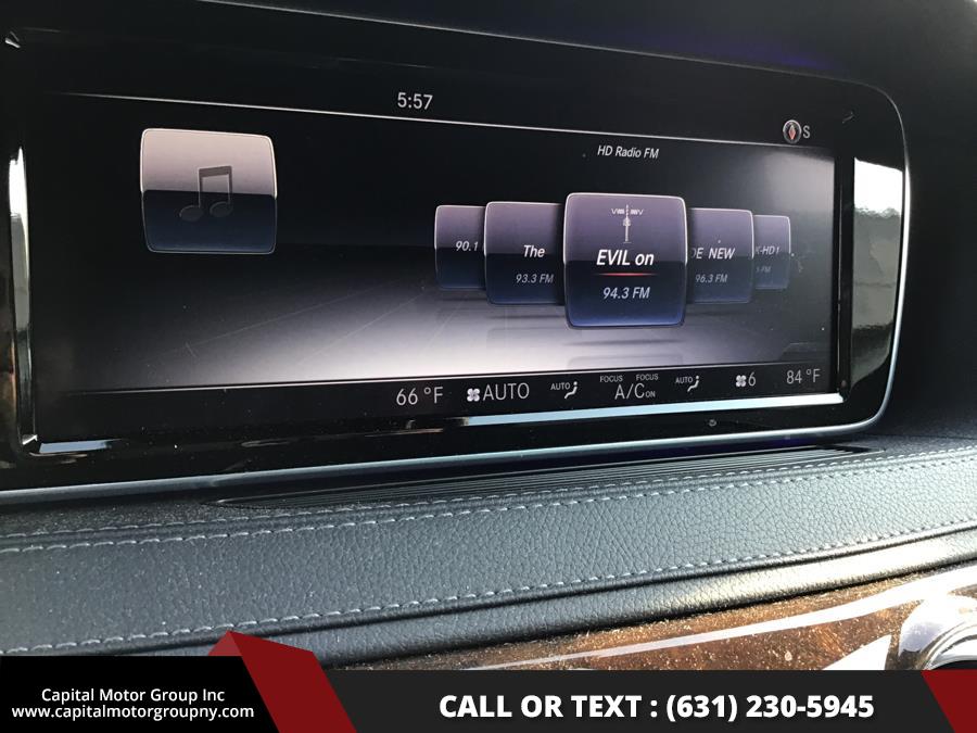 2015 Mercedes-Benz S-Class 4dr Sdn S550 4MATIC, available for sale in Medford, New York | Capital Motor Group Inc. Medford, New York 2015 Mercedes-Benz S-Class 4dr Sdn S550 4MATIC, available for sale in Medford, New York | Capital Motor Group Inc. Medford, New York