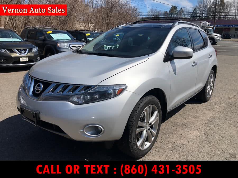 2010 Nissan Murano AWD 4dr SL, available for sale in Manchester, Connecticut | Vernon Auto Sale & Service. Manchester, Connecticut