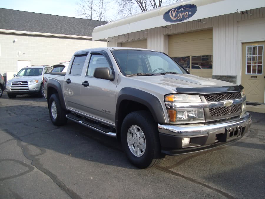 2005 Chevrolet Colorado Crew Cab 126.0" WB 4WD 1SB LS Z85, available for sale in Manchester, Connecticut | Yara Motors. Manchester, Connecticut