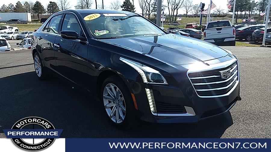 2015 Cadillac CTS Sedan 4dr Sdn 2.0L Turbo Luxury AWD, available for sale in Wilton, Connecticut | Performance Motor Cars Of Connecticut LLC. Wilton, Connecticut