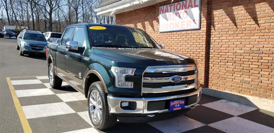 2015 Ford F-150 4WD SuperCrew King Ranch, available for sale in Waterbury, Connecticut | National Auto Brokers, Inc.. Waterbury, Connecticut