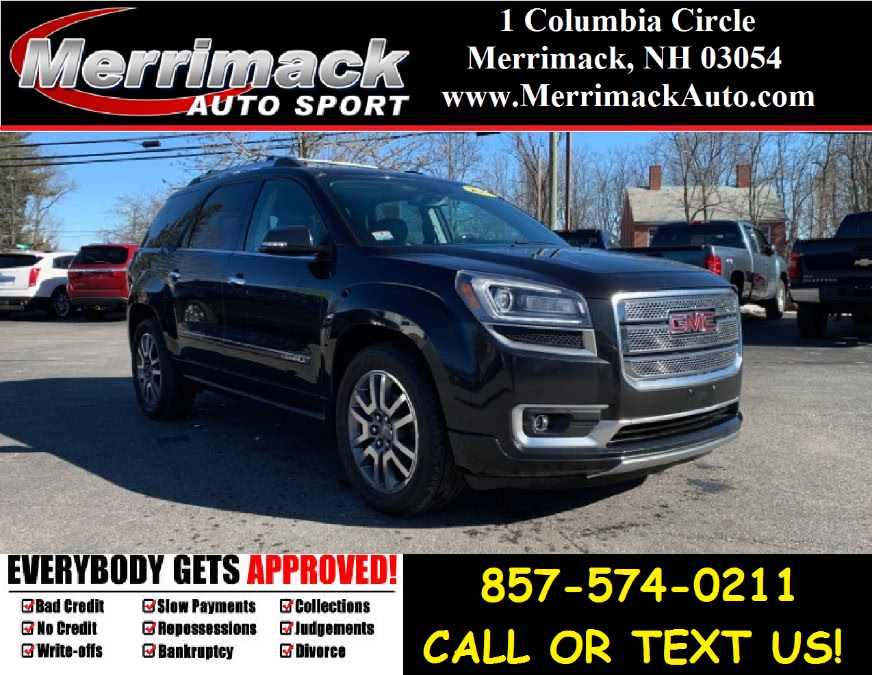 2013 GMC Acadia AWD 4dr Denali, available for sale in Merrimack, New Hampshire | Merrimack Autosport. Merrimack, New Hampshire