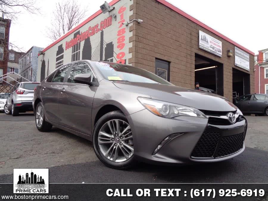 2015 Toyota Camry SE W SUNROOF, available for sale in Chelsea, Massachusetts | Boston Prime Cars Inc. Chelsea, Massachusetts