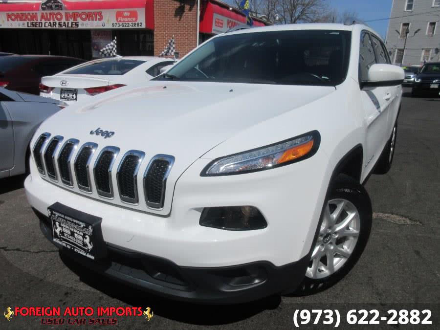 2016 Jeep Cherokee 4WD 4dr Latitude, available for sale in Irvington, New Jersey | Foreign Auto Imports. Irvington, New Jersey