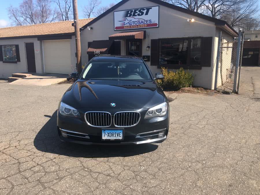 2015 BMW 7 Series 4dr Sdn 740Li xDrive AWD, available for sale in Manchester, Connecticut | Best Auto Sales LLC. Manchester, Connecticut