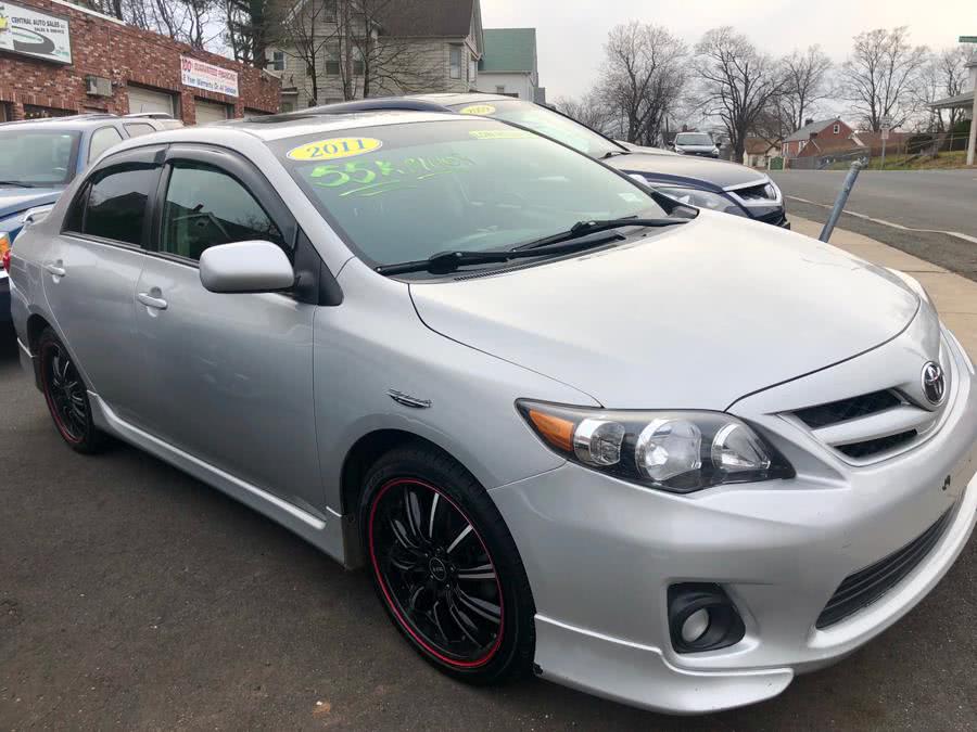 2011 Toyota Corolla S, available for sale in New Britain, Connecticut | Central Auto Sales & Service. New Britain, Connecticut