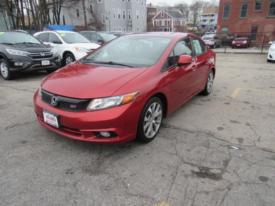 2012 Honda Civic Sdn 4dr Man Si, available for sale in Worcester, Massachusetts | Hilario's Auto Sales Inc.. Worcester, Massachusetts