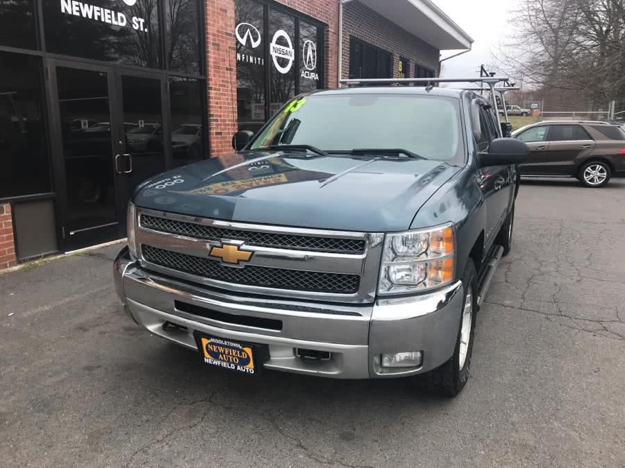 2013 Chevrolet Silverado 1500 4WD Ext Cab 143.5" LT, available for sale in Middletown, Connecticut | Newfield Auto Sales. Middletown, Connecticut