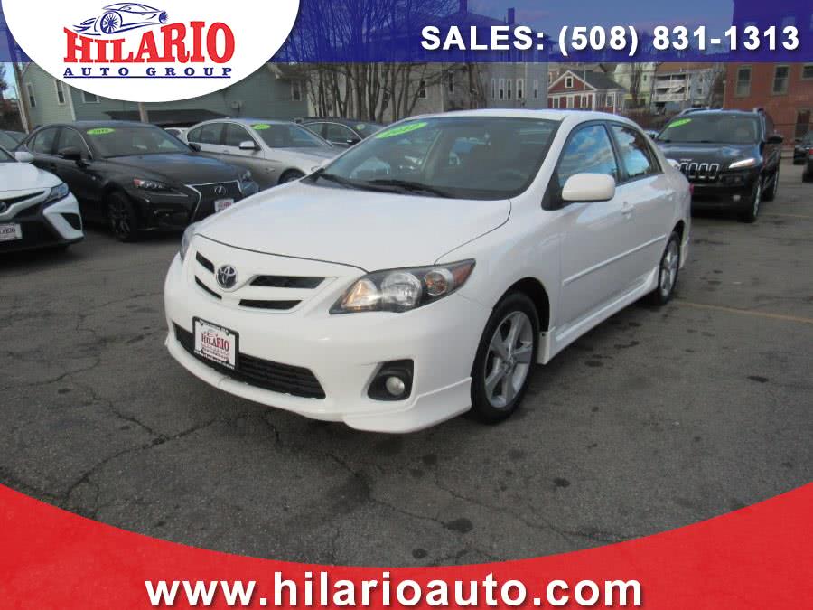 2012 Toyota Corolla 4dr Sdn Auto S, available for sale in Worcester, Massachusetts | Hilario's Auto Sales Inc.. Worcester, Massachusetts