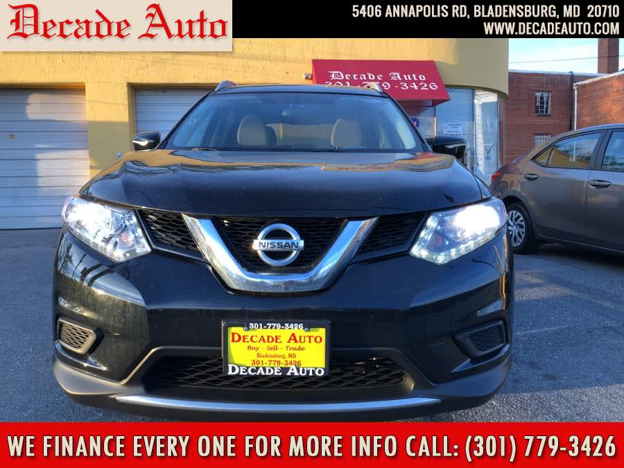 2014 Nissan Rogue FWD 4dr SV, available for sale in Bladensburg, Maryland | Decade Auto. Bladensburg, Maryland