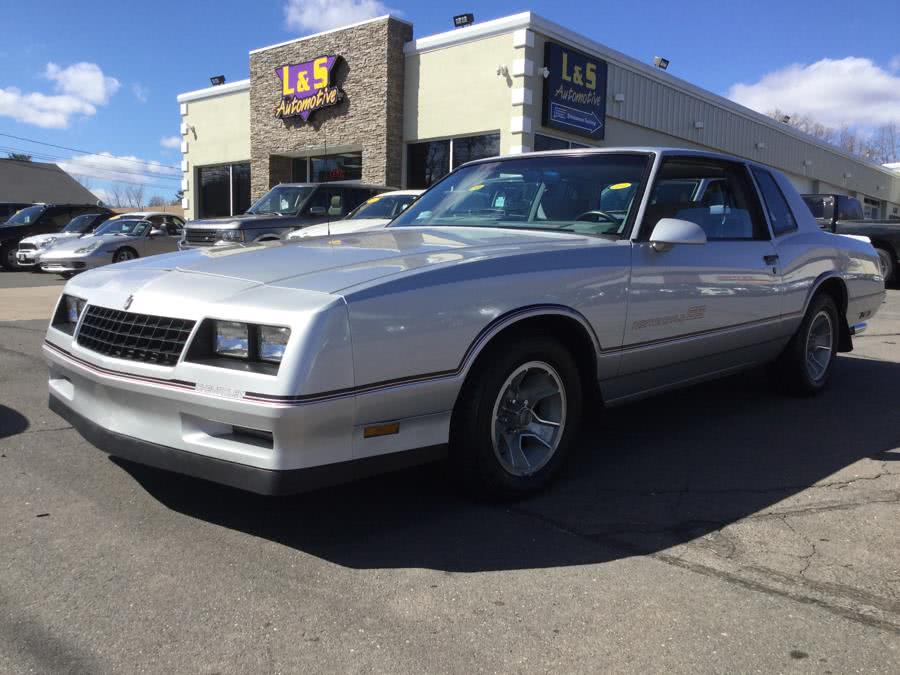 1986 Chevrolet Monte Carlo SS 2dr Sport Coupe SS, available for sale in Plantsville, Connecticut | L&S Automotive LLC. Plantsville, Connecticut