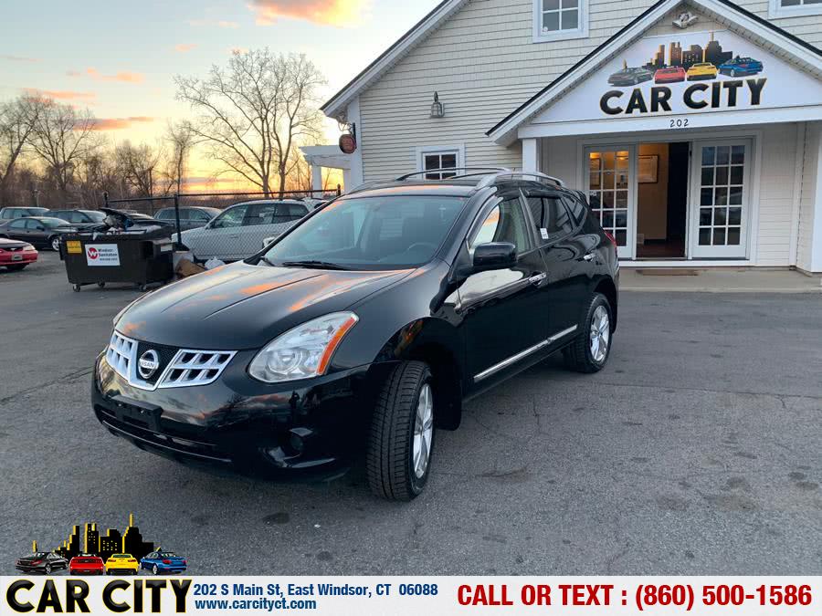 2012 Nissan Rogue AWD 4dr SV, available for sale in East Windsor, Connecticut | Car City LLC. East Windsor, Connecticut