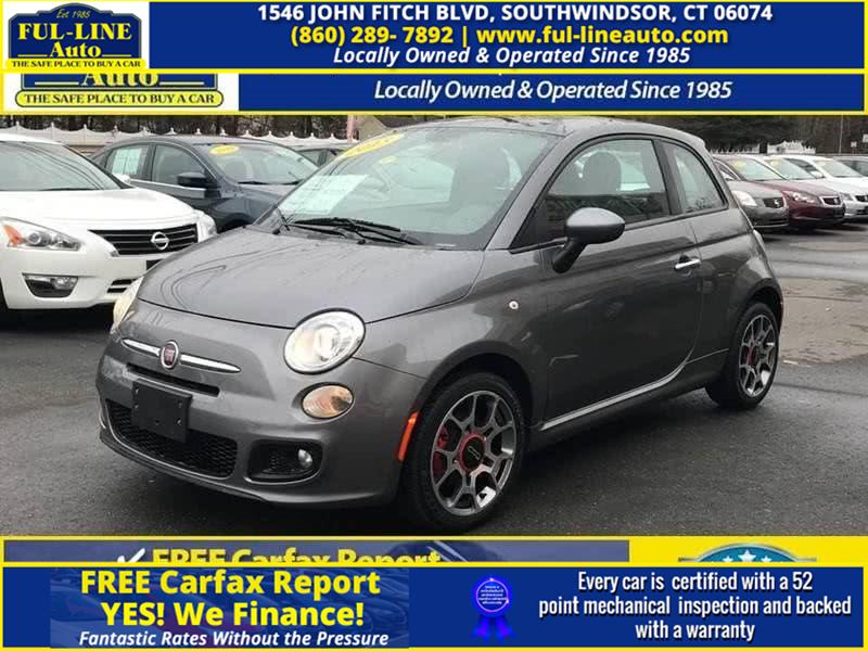 2013 FIAT 500 2dr HB Sport, available for sale in South Windsor , Connecticut | Ful-line Auto LLC. South Windsor , Connecticut