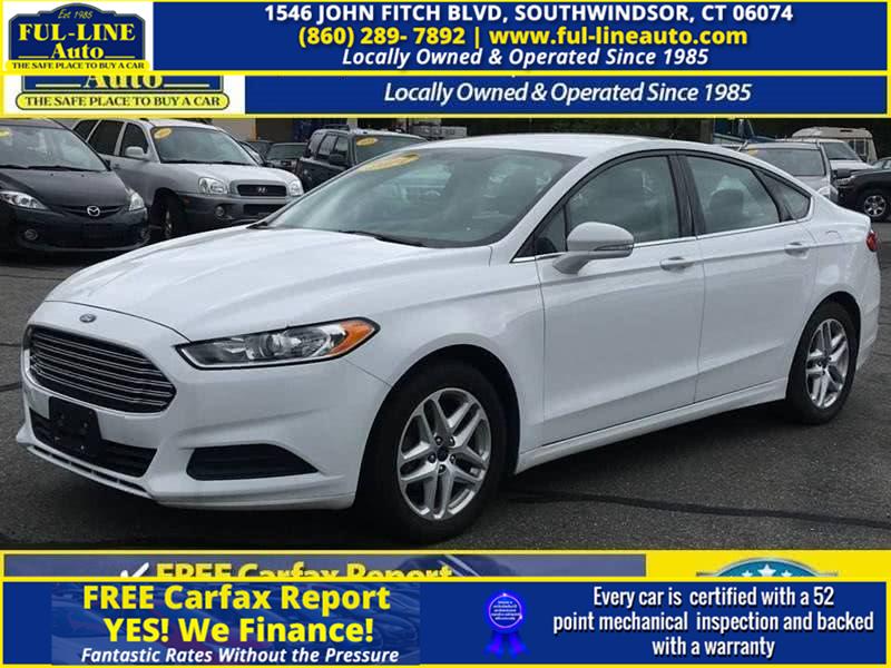 2014 Ford Fusion 4dr Sdn SE FWD, available for sale in South Windsor , Connecticut | Ful-line Auto LLC. South Windsor , Connecticut