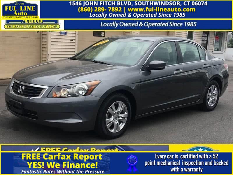 2008 Honda Accord Sdn LX-P 4dr Sedan 5A, available for sale in South Windsor , Connecticut | Ful-line Auto LLC. South Windsor , Connecticut