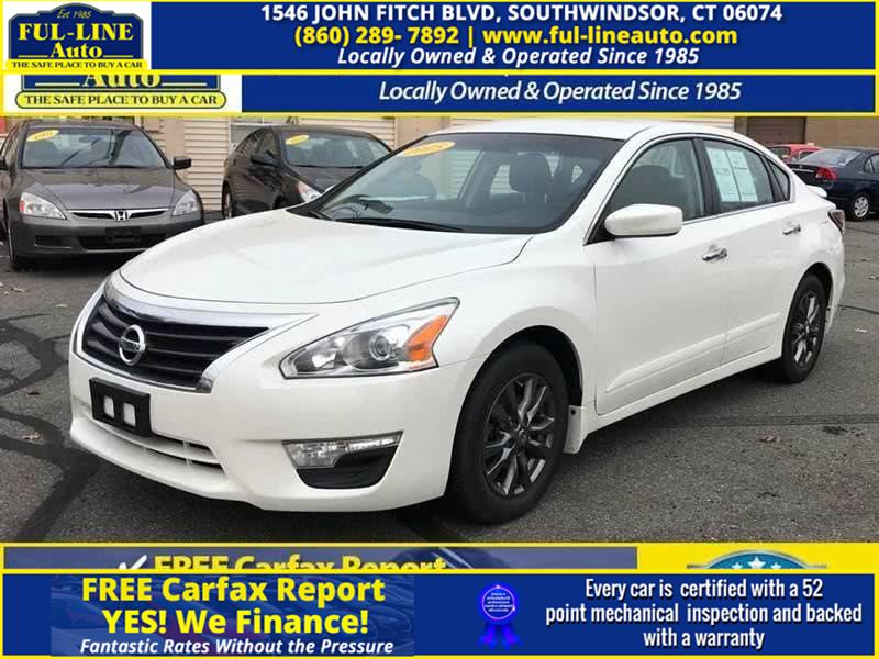 2015 Nissan Altima 4dr Sdn I4 2.5 S, available for sale in South Windsor , Connecticut | Ful-line Auto LLC. South Windsor , Connecticut