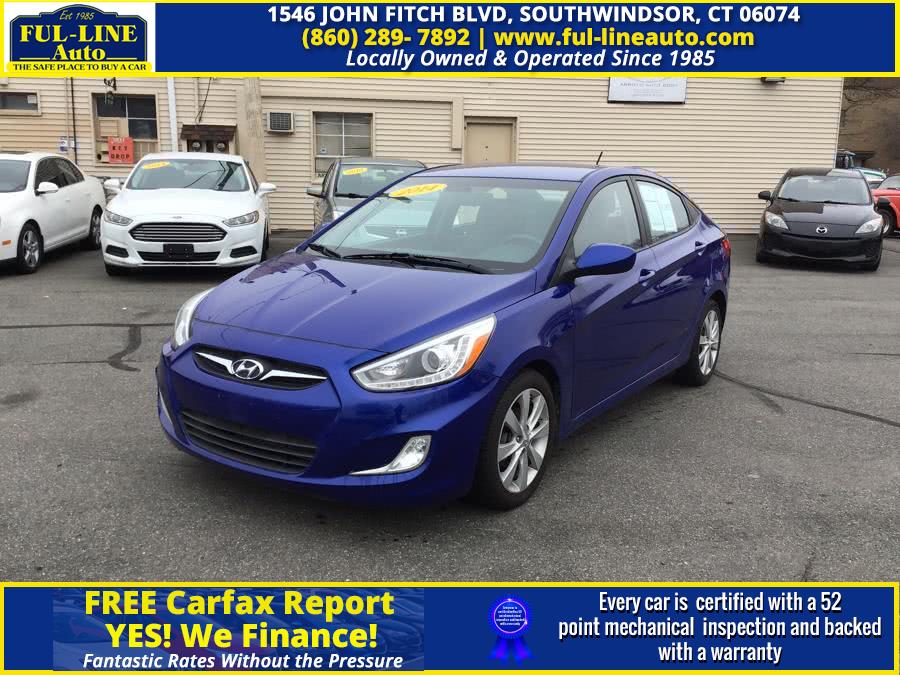 2014 Hyundai Accent 4dr Sdn Auto GLS, available for sale in South Windsor , Connecticut | Ful-line Auto LLC. South Windsor , Connecticut