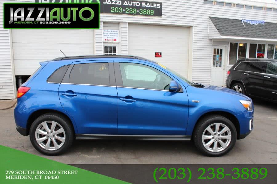 2015 Mitsubishi Outlander Sport AWD 4dr CVT 2.4 GT, available for sale in Meriden, Connecticut | Jazzi Auto Sales LLC. Meriden, Connecticut