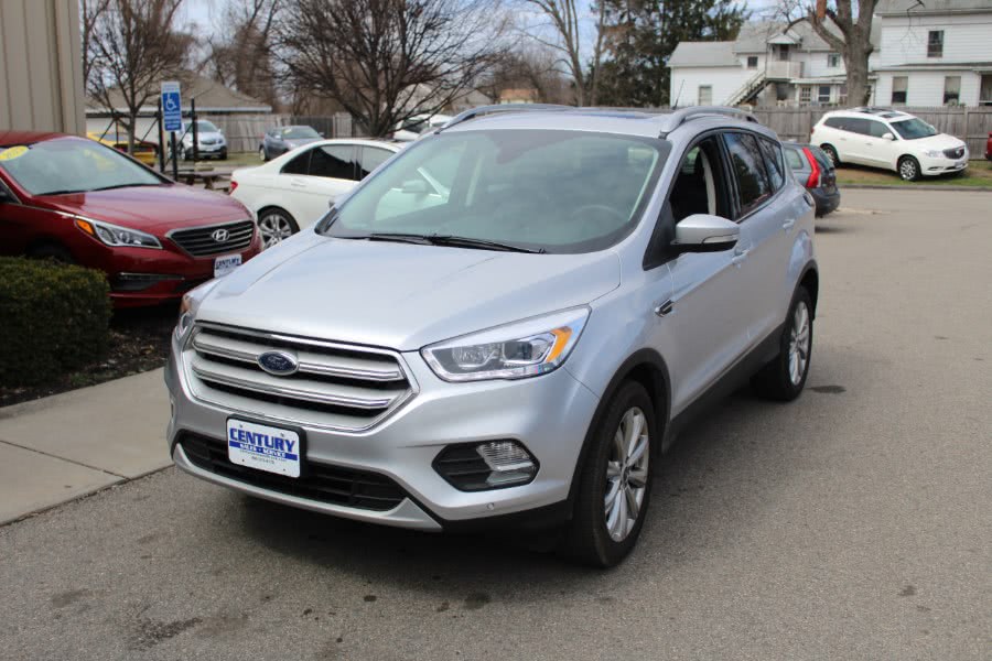 2018 Ford Escape Titanium 4WD, available for sale in East Windsor, Connecticut | Century Auto And Truck. East Windsor, Connecticut