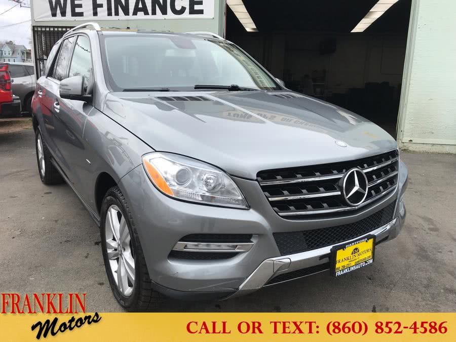 2012 Mercedes-Benz M-Class 4MATIC 4dr ML350, available for sale in Hartford, Connecticut | Franklin Motors Auto Sales LLC. Hartford, Connecticut