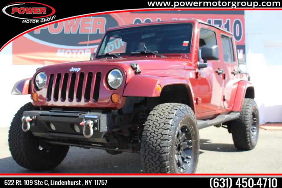 2007 Jeep Wrangler 4WD 4dr Unlimited Sahara, available for sale in Lindenhurst, New York | Power Motor Group. Lindenhurst, New York