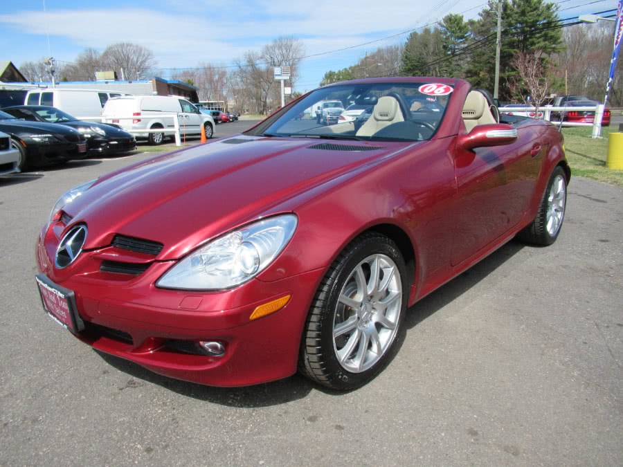2006 Mercedes-Benz SLK-Class Roadster 3.5L, available for sale in South Windsor, Connecticut | Mike And Tony Auto Sales, Inc. South Windsor, Connecticut