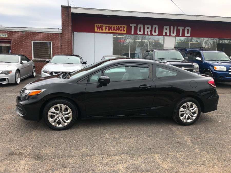 2014 Honda Civic Coupe 2dr CVT LX Coupe, available for sale in East Windsor, Connecticut | Toro Auto. East Windsor, Connecticut 2014 Honda Civic Coupe 2dr CVT LX Coupe, available for sale in East Windsor, Connecticut | Toro Auto. East Windsor, Connecticut