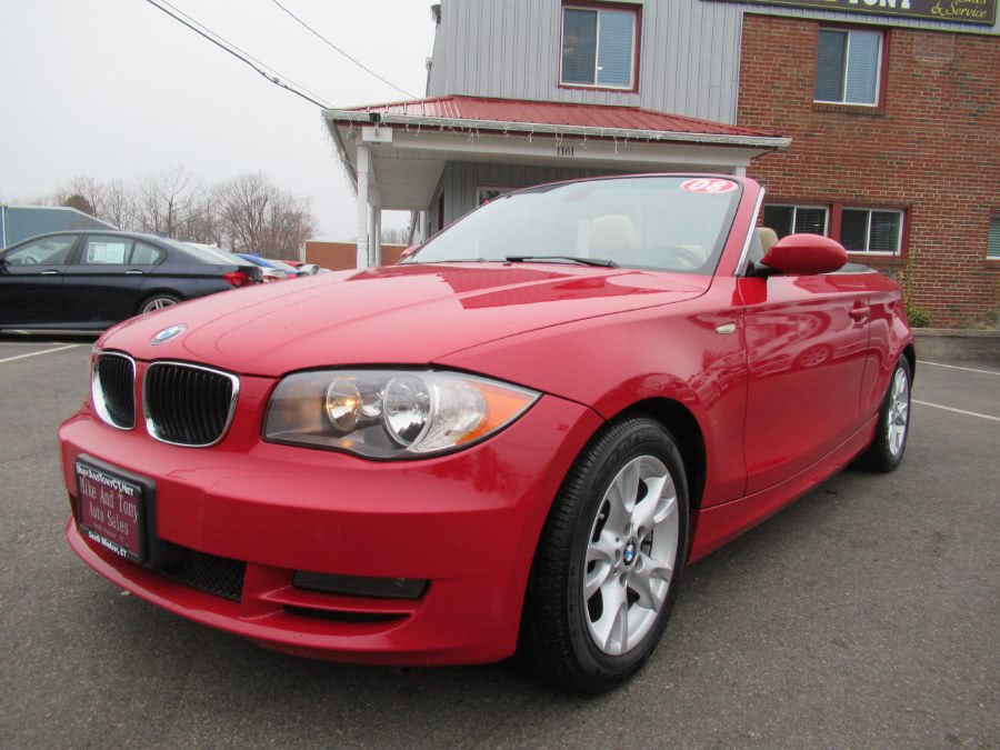 2008 BMW 1 Series 2dr Conv 128i SULEV, available for sale in South Windsor, Connecticut | Mike And Tony Auto Sales, Inc. South Windsor, Connecticut
