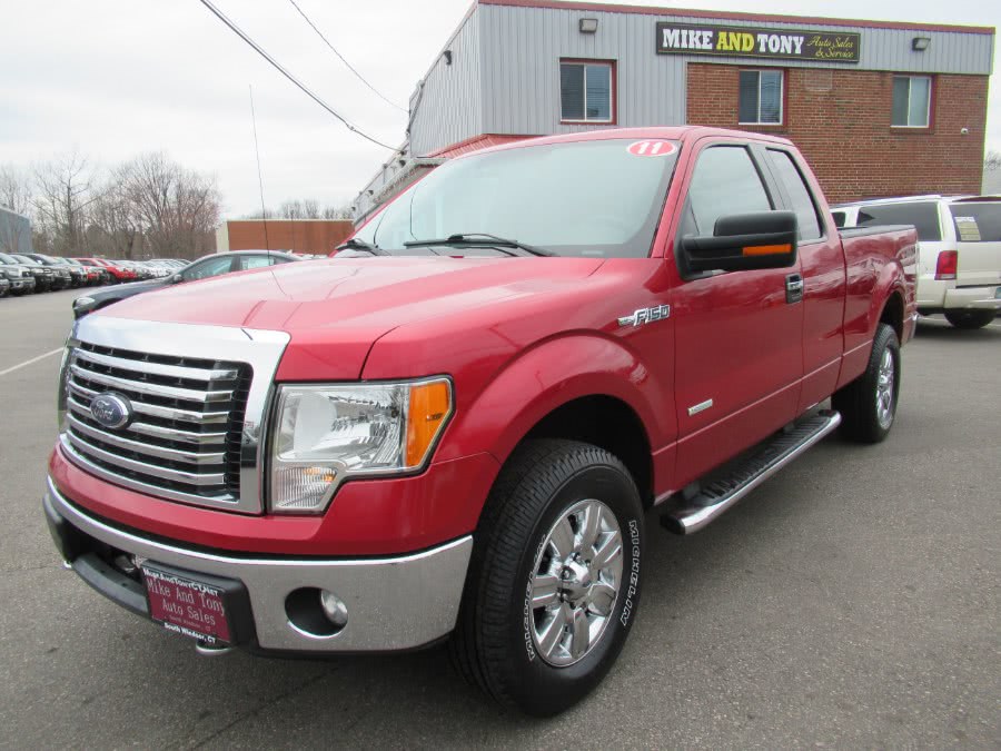 2011 Ford F-150 4WD SuperCab 145" XLT, available for sale in South Windsor, Connecticut | Mike And Tony Auto Sales, Inc. South Windsor, Connecticut