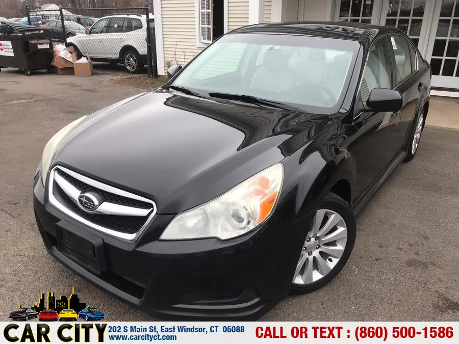 2011 Subaru Legacy 4dr Sdn H4 Auto 2.5i Ltd Pwr Moon, available for sale in East Windsor, Connecticut | Car City LLC. East Windsor, Connecticut