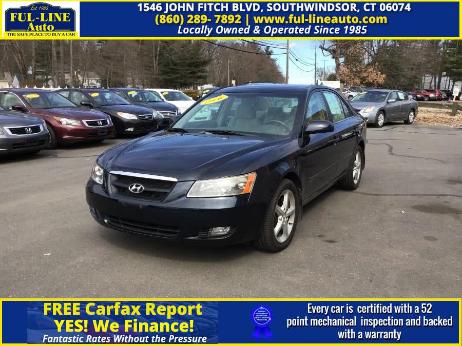 2006 Hyundai Sonata 4dr Sdn GLS V6 Auto, available for sale in South Windsor , Connecticut | Ful-line Auto LLC. South Windsor , Connecticut