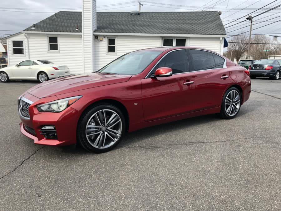 2014 Infiniti Q50 4dr Sdn AWD Sport, available for sale in Milford, Connecticut | Chip's Auto Sales Inc. Milford, Connecticut