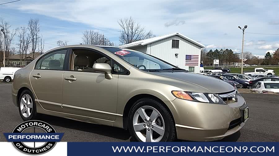 2007 Honda Civic Sdn 4dr AT EX, available for sale in Wappingers Falls, New York | Performance Motor Cars. Wappingers Falls, New York