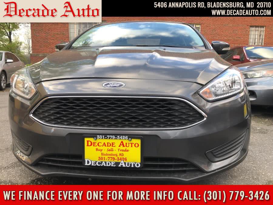 2015 Ford Focus 4dr Sdn SE, available for sale in Bladensburg, Maryland | Decade Auto. Bladensburg, Maryland
