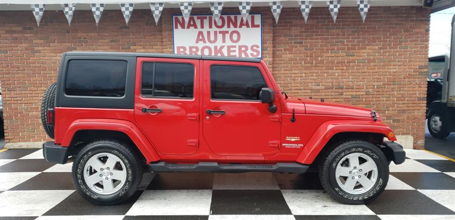 2011 Jeep Wrangler Unlimited 4WD 4dr Sahara, available for sale in Waterbury, Connecticut | National Auto Brokers, Inc.. Waterbury, Connecticut 2011 Jeep Wrangler Unlimited 4WD 4dr Sahara, available for sale in Waterbury, Connecticut | National Auto Brokers, Inc.. Waterbury, Connecticut