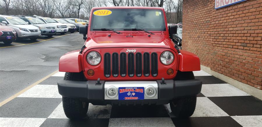 2011 Jeep Wrangler Unlimited 4WD 4dr Sahara, available for sale in Waterbury, Connecticut | National Auto Brokers, Inc.. Waterbury, Connecticut 2011 Jeep Wrangler Unlimited 4WD 4dr Sahara, available for sale in Waterbury, Connecticut | National Auto Brokers, Inc.. Waterbury, Connecticut