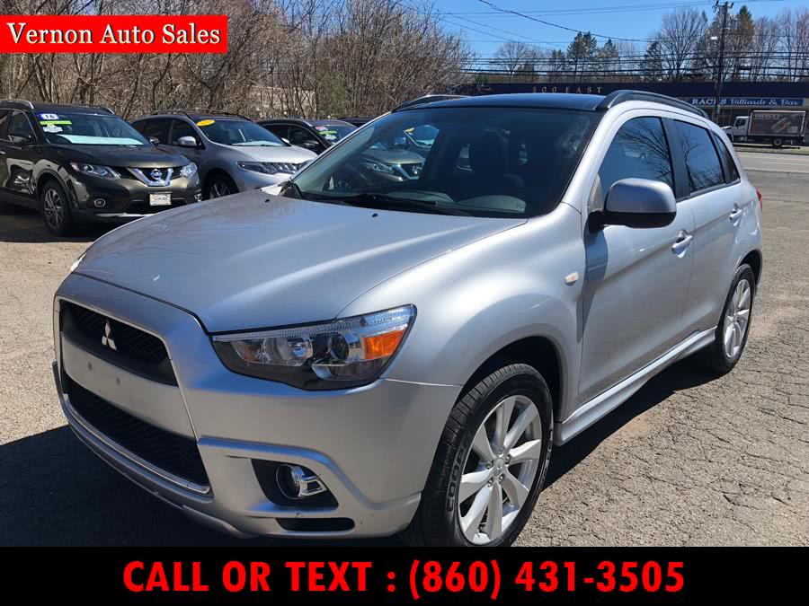 2012 Mitsubishi Outlander Sport AWD 4dr CVT SE, available for sale in Manchester, Connecticut | Vernon Auto Sale & Service. Manchester, Connecticut