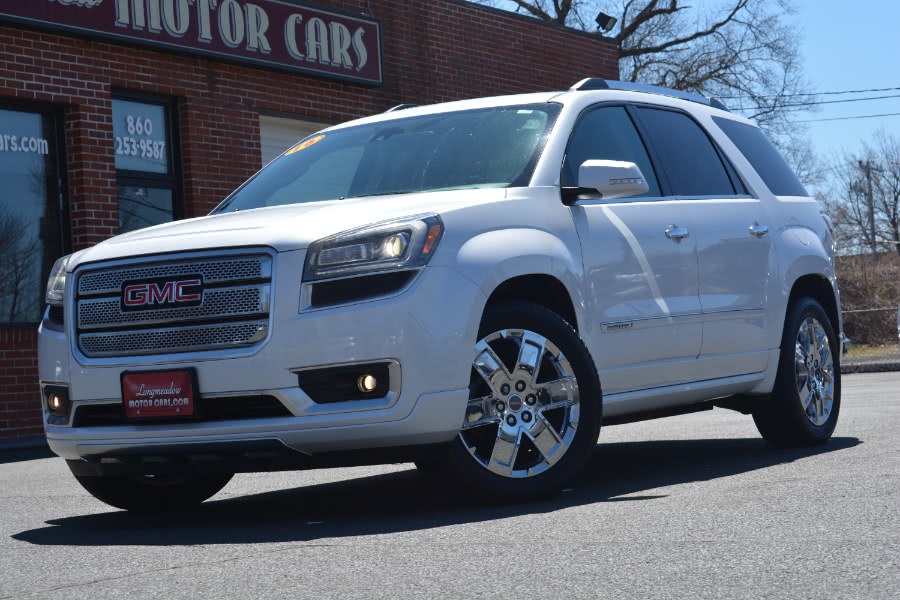 2016 GMC Acadia AWD 4dr Denali, available for sale in ENFIELD, Connecticut | Longmeadow Motor Cars. ENFIELD, Connecticut