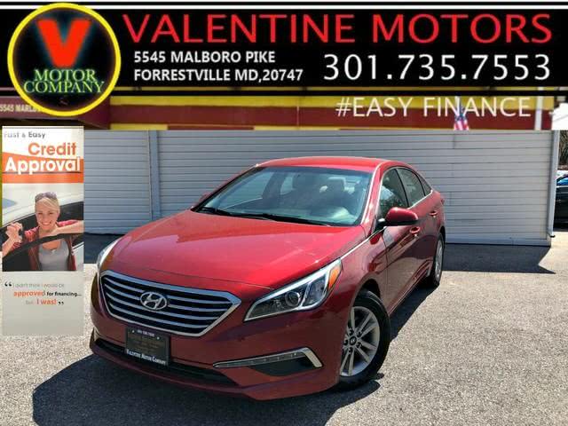 2015 Hyundai Sonata 2.4L SE, available for sale in Forestville, Maryland | Valentine Motor Company. Forestville, Maryland