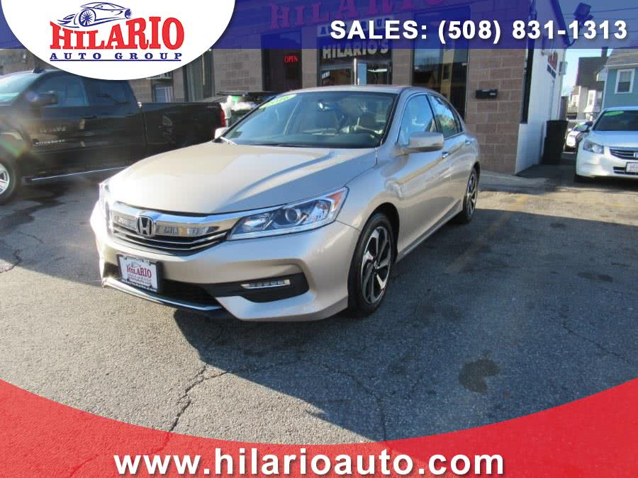 2016 Honda Accord Sdn 4dr V6 Auto EX-L, available for sale in Worcester, Massachusetts | Hilario's Auto Sales Inc.. Worcester, Massachusetts