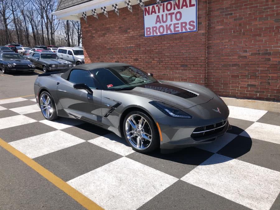 2015 Chevrolet Corvette 2dr Stingray Conv 1LT, available for sale in Waterbury, Connecticut | National Auto Brokers, Inc.. Waterbury, Connecticut