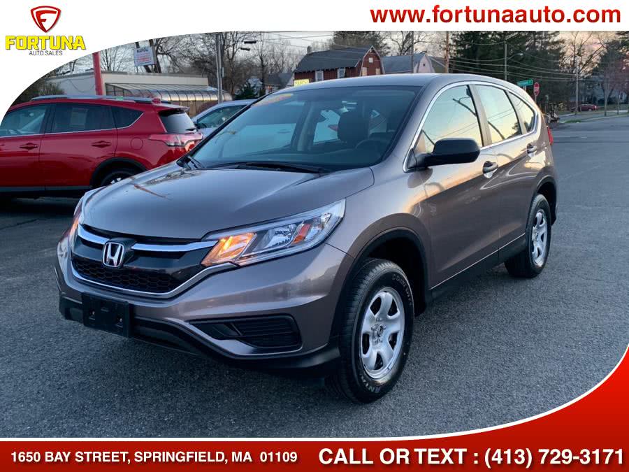2015 Honda CR-V AWD 5dr LX, available for sale in Springfield, Massachusetts | Fortuna Auto Sales Inc.. Springfield, Massachusetts