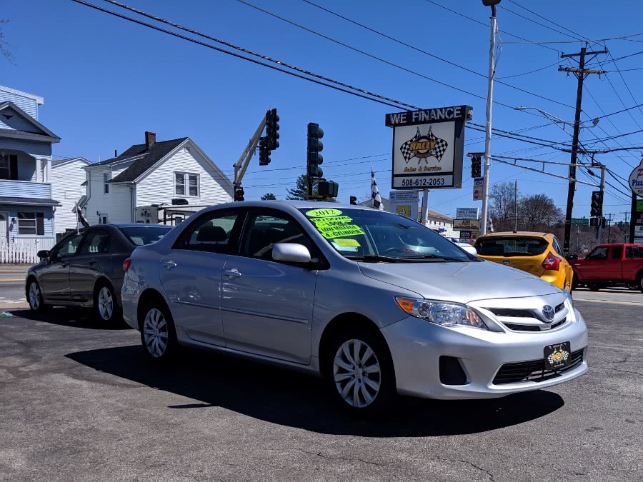 2012 Toyota Corolla 4dr Sdn Auto LE (Natl), available for sale in Worcester, Massachusetts | Rally Motor Sports. Worcester, Massachusetts