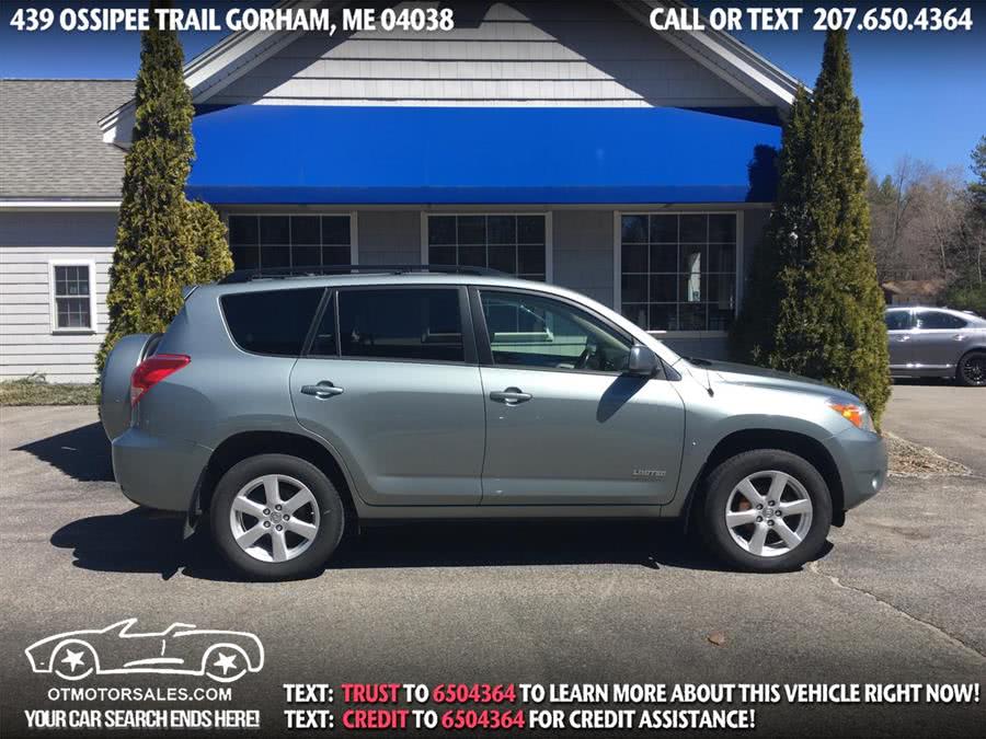 2008 Toyota Rav4 4WD 4dr 4-cyl 4-Spd AT Ltd (Natl), available for sale in Gorham, Maine | Ossipee Trail Motor Sales. Gorham, Maine