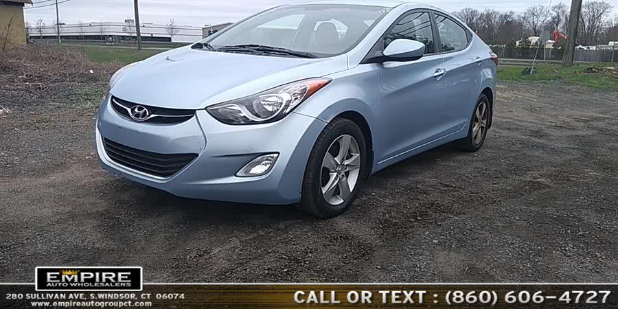 2012 Hyundai Elantra 4dr Sdn Auto GLS, available for sale in S.Windsor, Connecticut | Empire Auto Wholesalers. S.Windsor, Connecticut