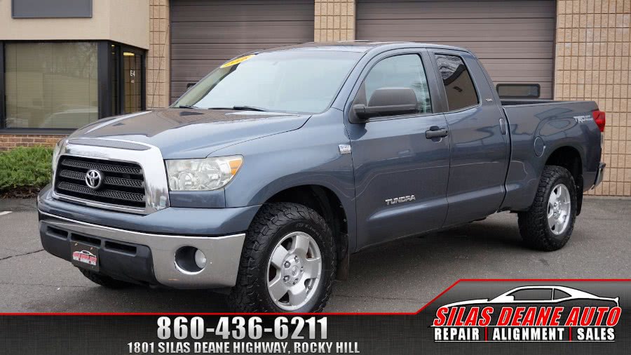 2008 Toyota Tundra 4WD Truck Dbl 4.7L V8 5-Spd AT SR5 (Natl), available for sale in Rocky Hill , Connecticut | Silas Deane Auto LLC. Rocky Hill , Connecticut
